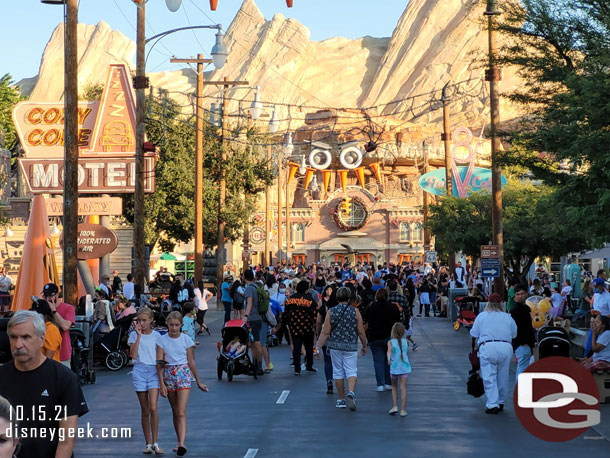 Route 66 in Cars Land