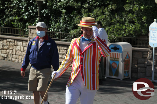 Bert was with them.  No sign of Mary Poppins