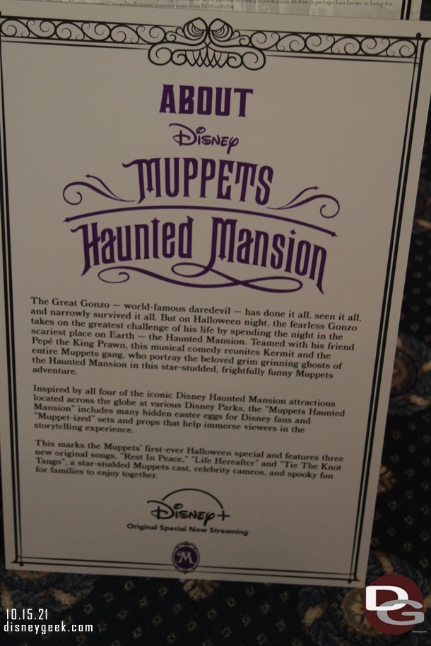 A little about the Muppets Haunted Mansion