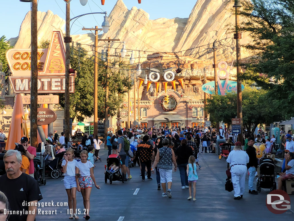 Route 66 in Cars Land