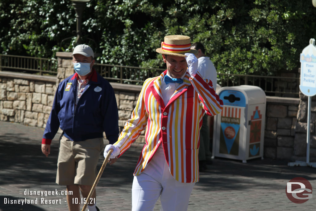 Bert was with them.  No sign of Mary Poppins