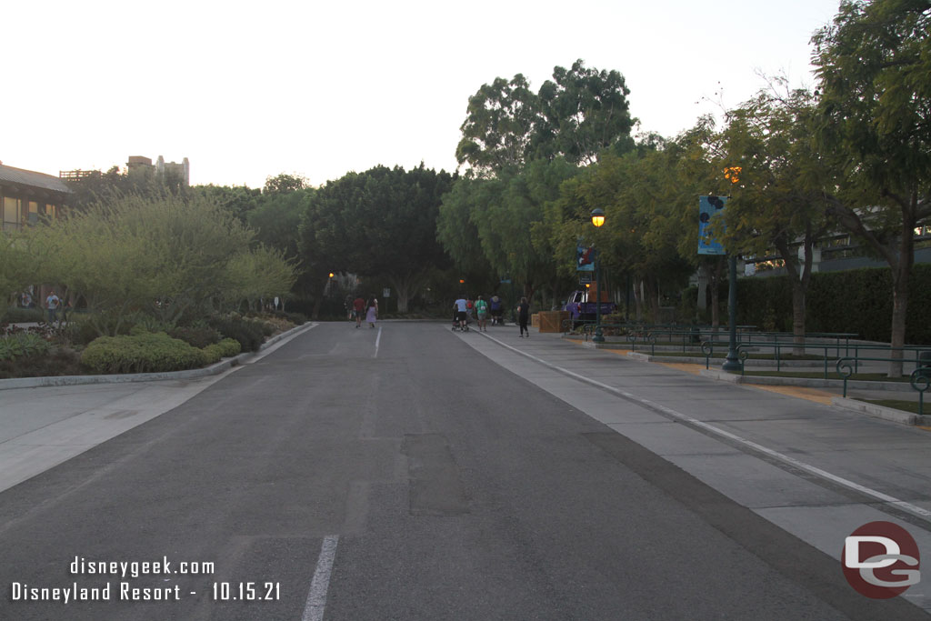 Stopped by the tram stop to see the Muppets Haunted Mansion truck as I made my way to Downtown Disney.