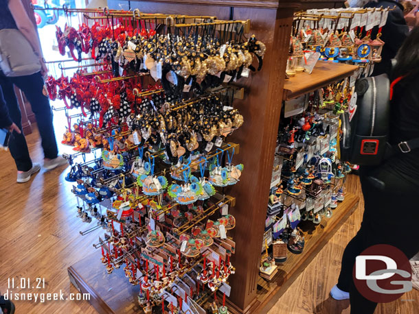 Plenty of ornaments, included ones from Walt Disney World.