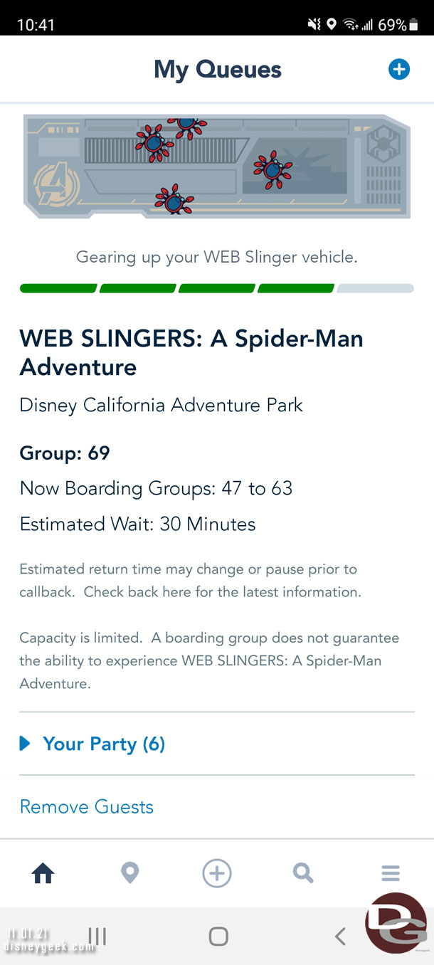 Almost time for WEB Slingers.