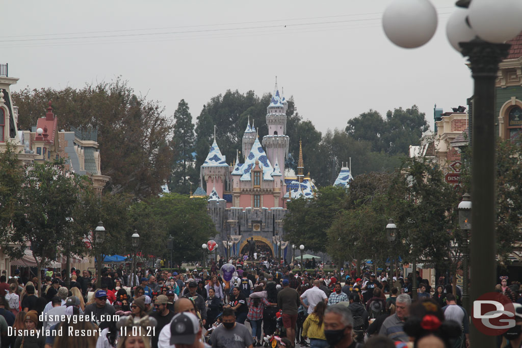 Main Street USA at 1:57pm