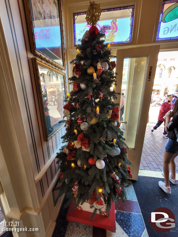 The Refreshment Corner Christmas tree.