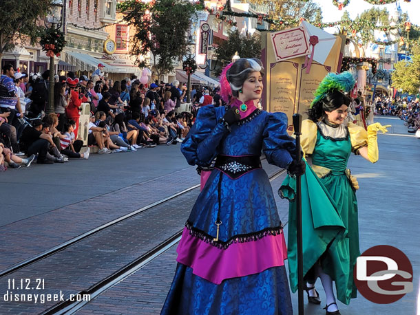 Lady Tremaine and her daughters