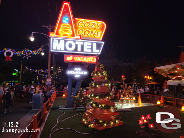 Cozy Cone this evening