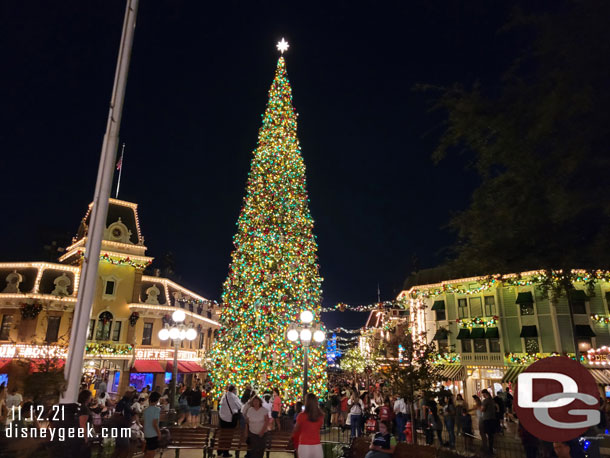 Main Street Christmas Tree