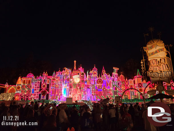 it's a small world holiday lights