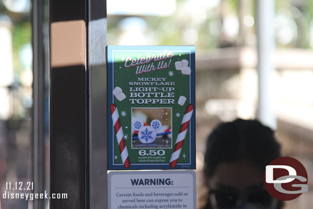 Throughout the parks are seasonal offerings like this as you would expect. 