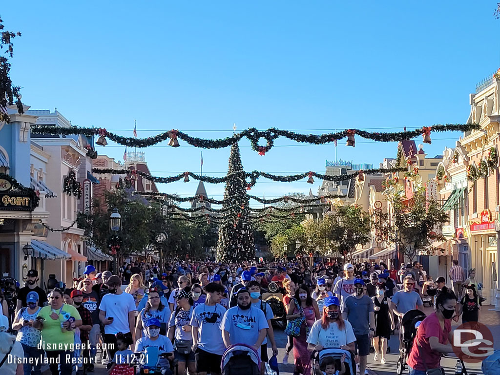 Looking back to Town Square.