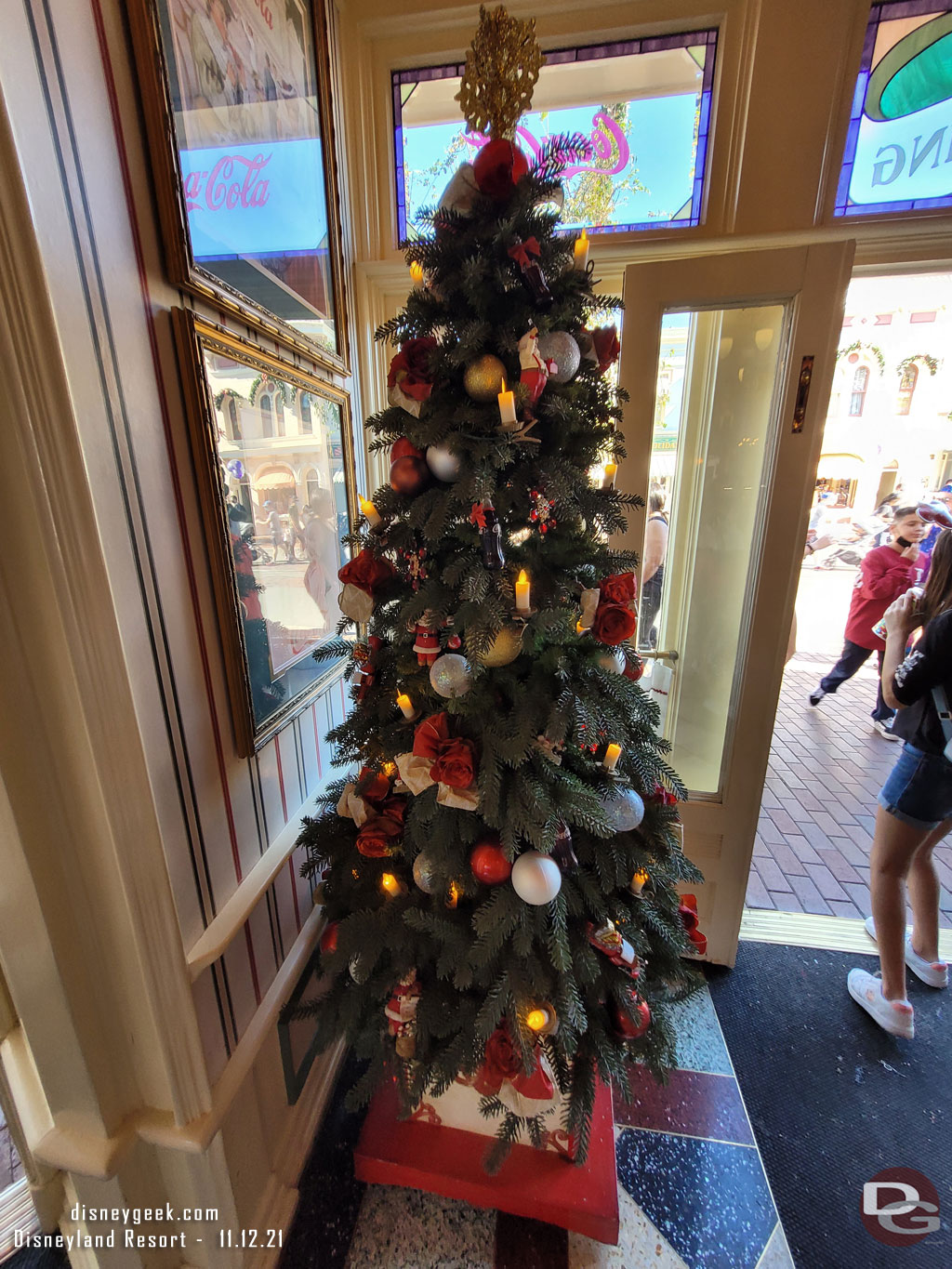 The Refreshment Corner Christmas tree.