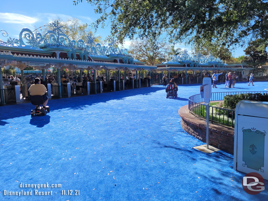 A look at the Disney+ Day blue carpet.