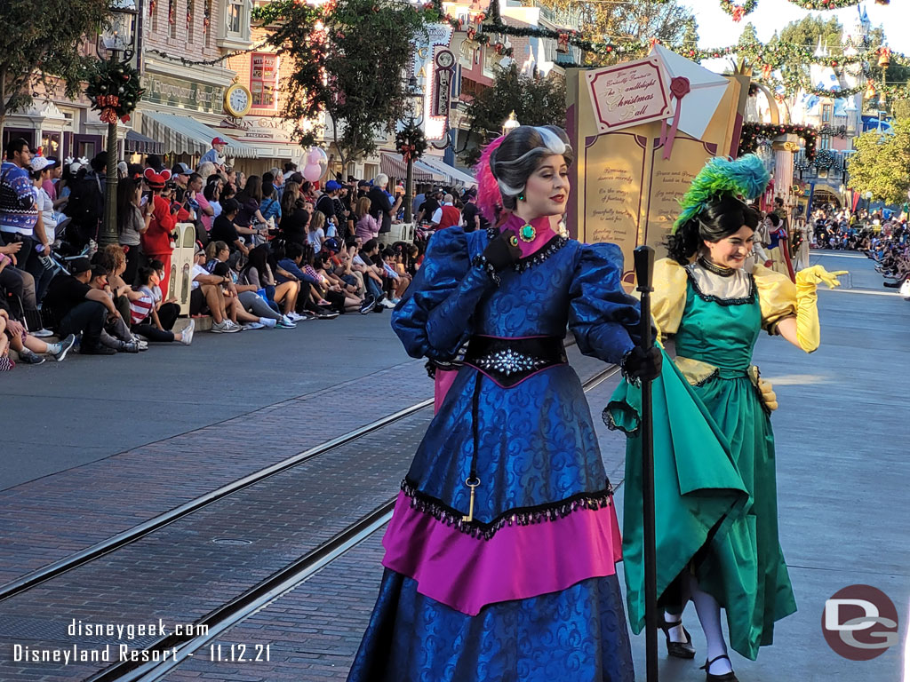 Lady Tremaine and her daughters