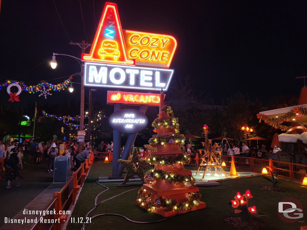 Cozy Cone this evening