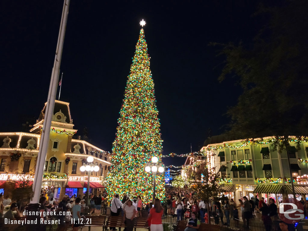 Main Street Christmas Tree