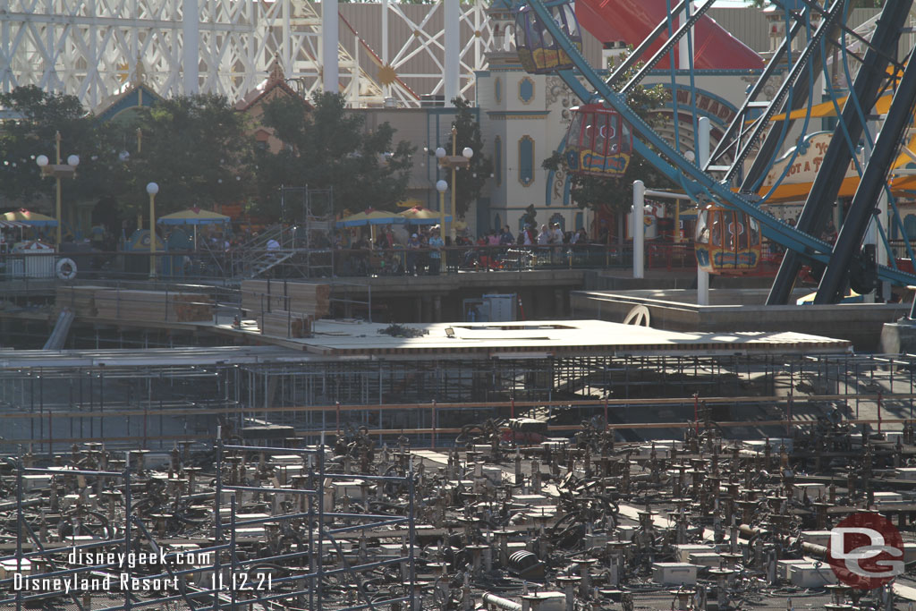 A good view of the decking.