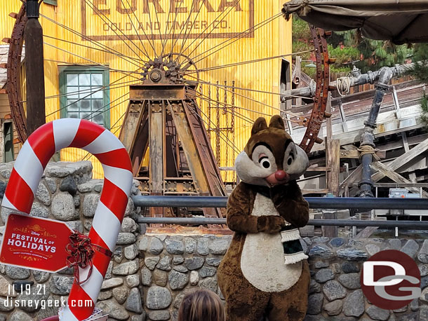 Chip n Dale were out in the Grizzly Recreation Area.