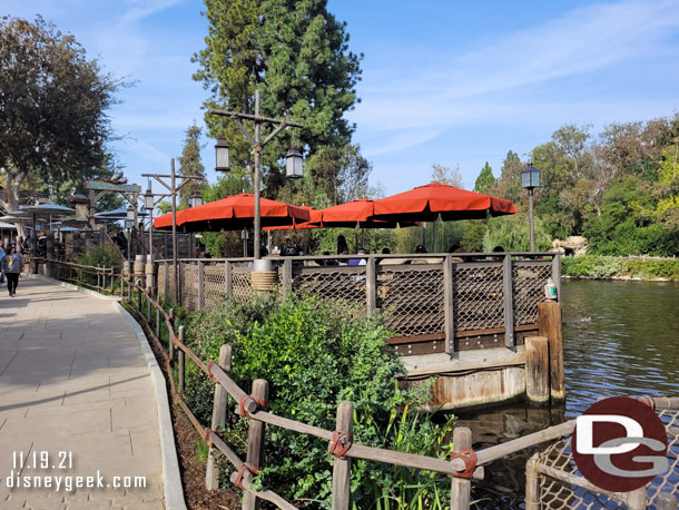 This new space replaced the former dock/smoking area.