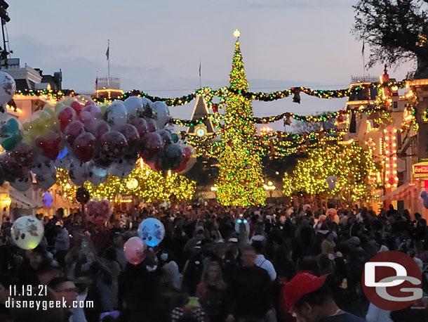 Found a spot for A Christmas Fantasy Parade.