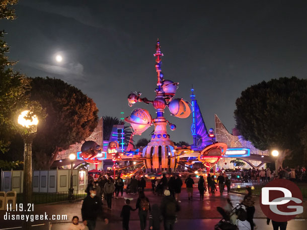 Tomorrowland this evening.