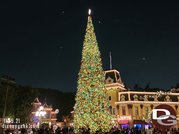 A series of pictures taking a look at the Town Square Christmas tree this evening.