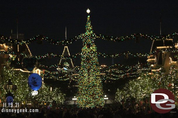 Main Street USA in front of me.