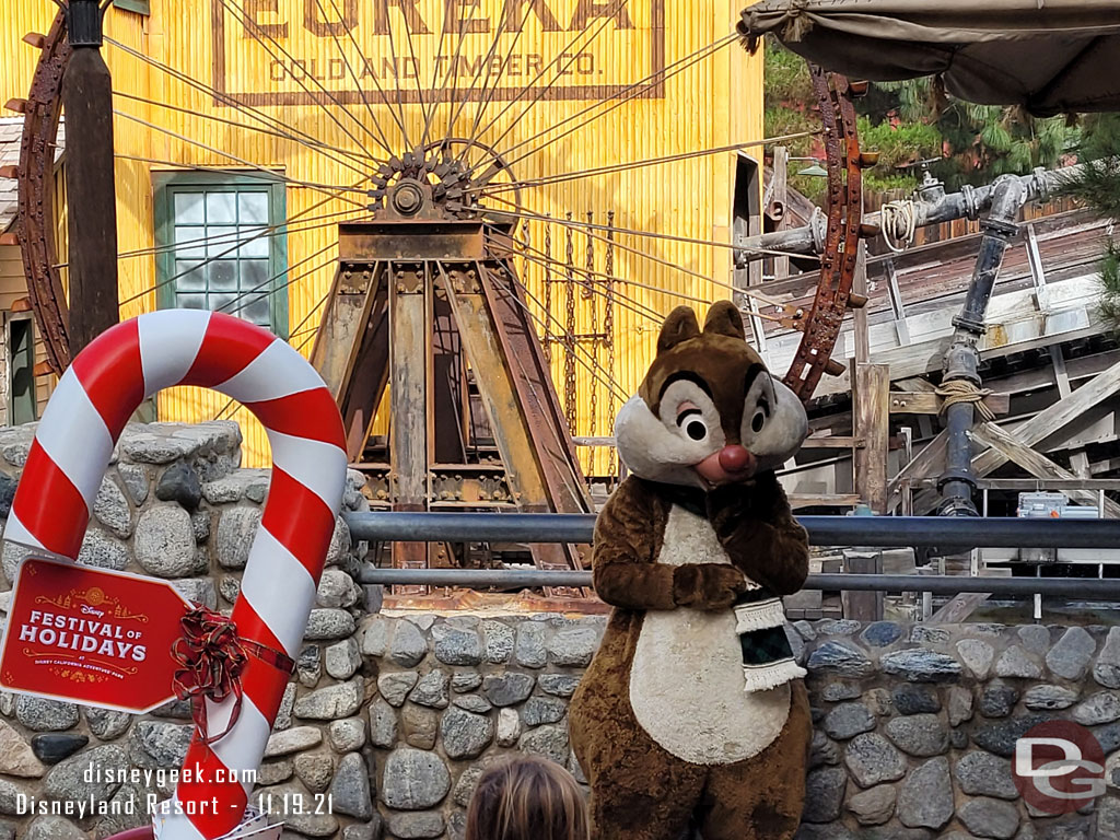 Chip n Dale were out in the Grizzly Recreation Area.