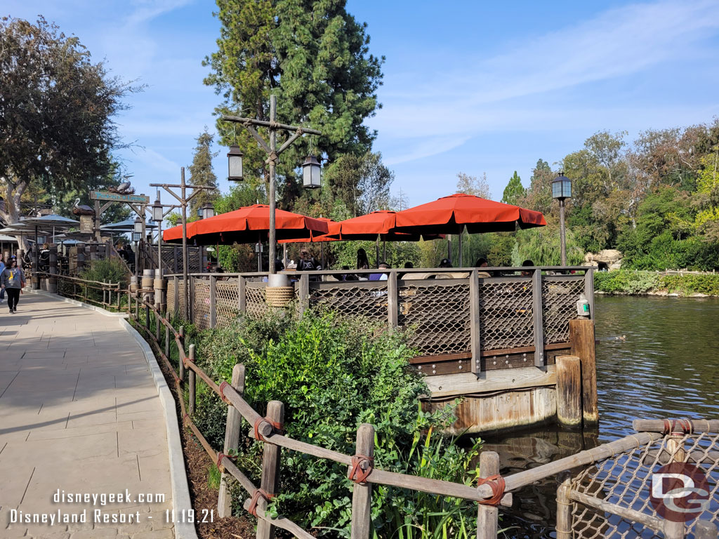 This new space replaced the former dock/smoking area.