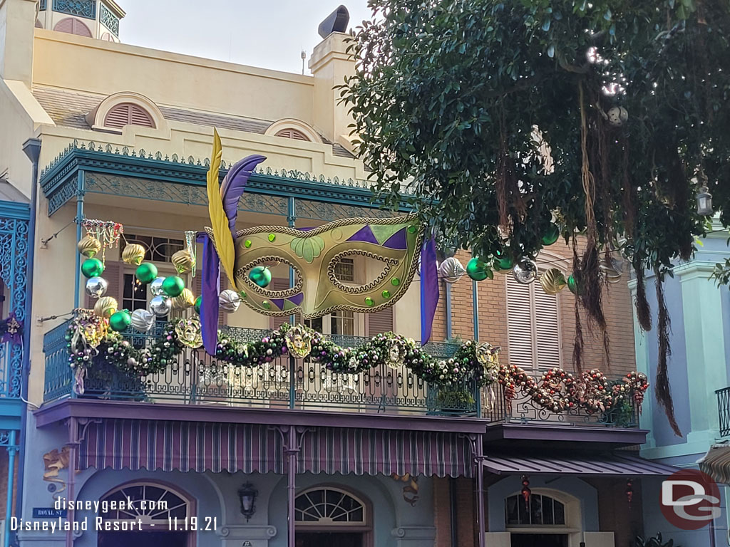 Passing by New Orleans Square.