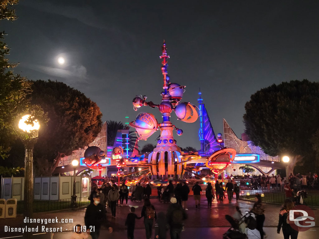 Tomorrowland this evening.