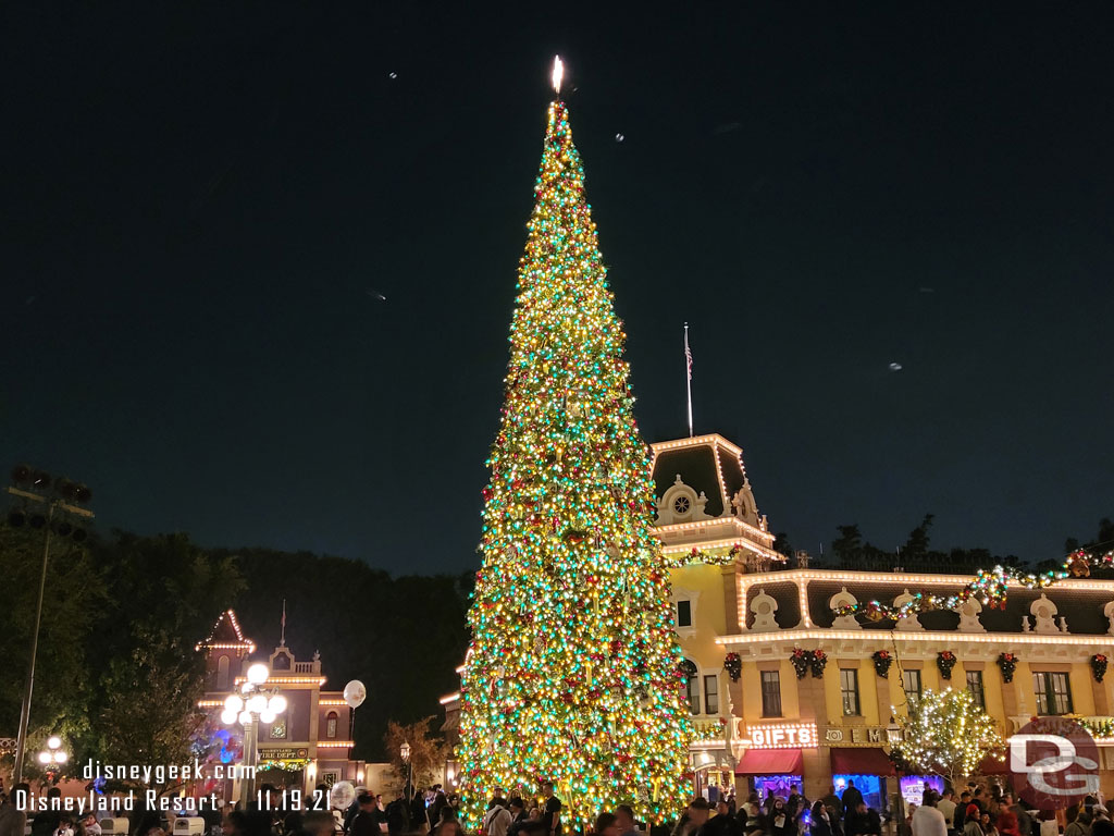 A series of pictures taking a look at the Town Square Christmas tree this evening.