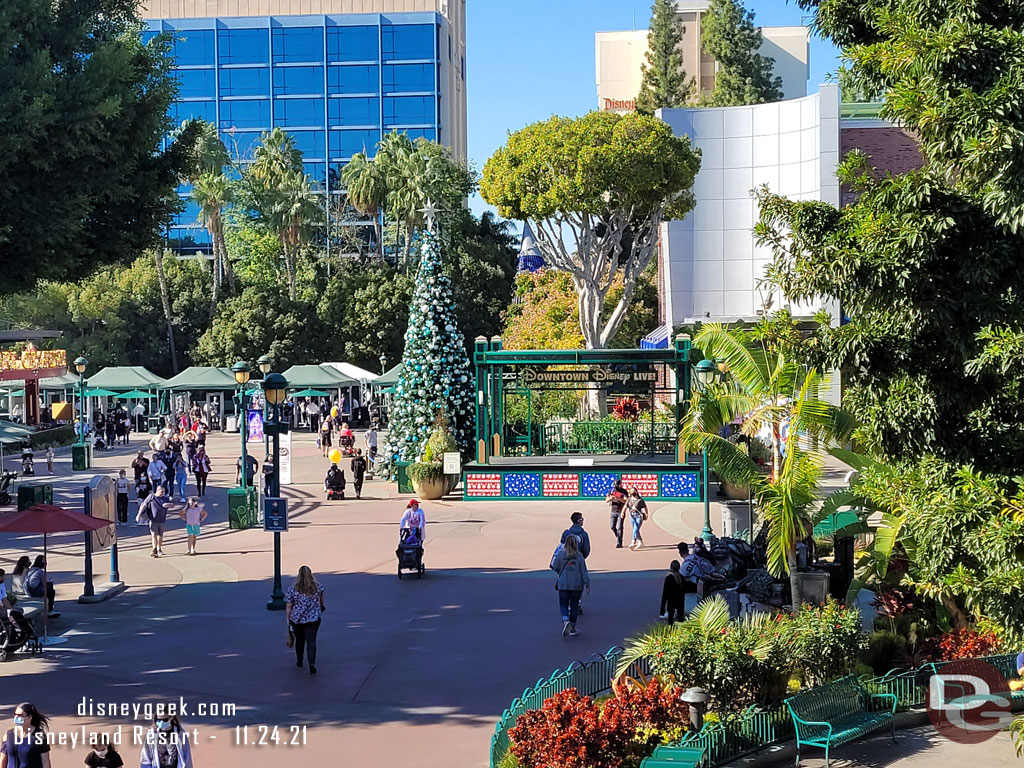 Passing over Downtown Disney.