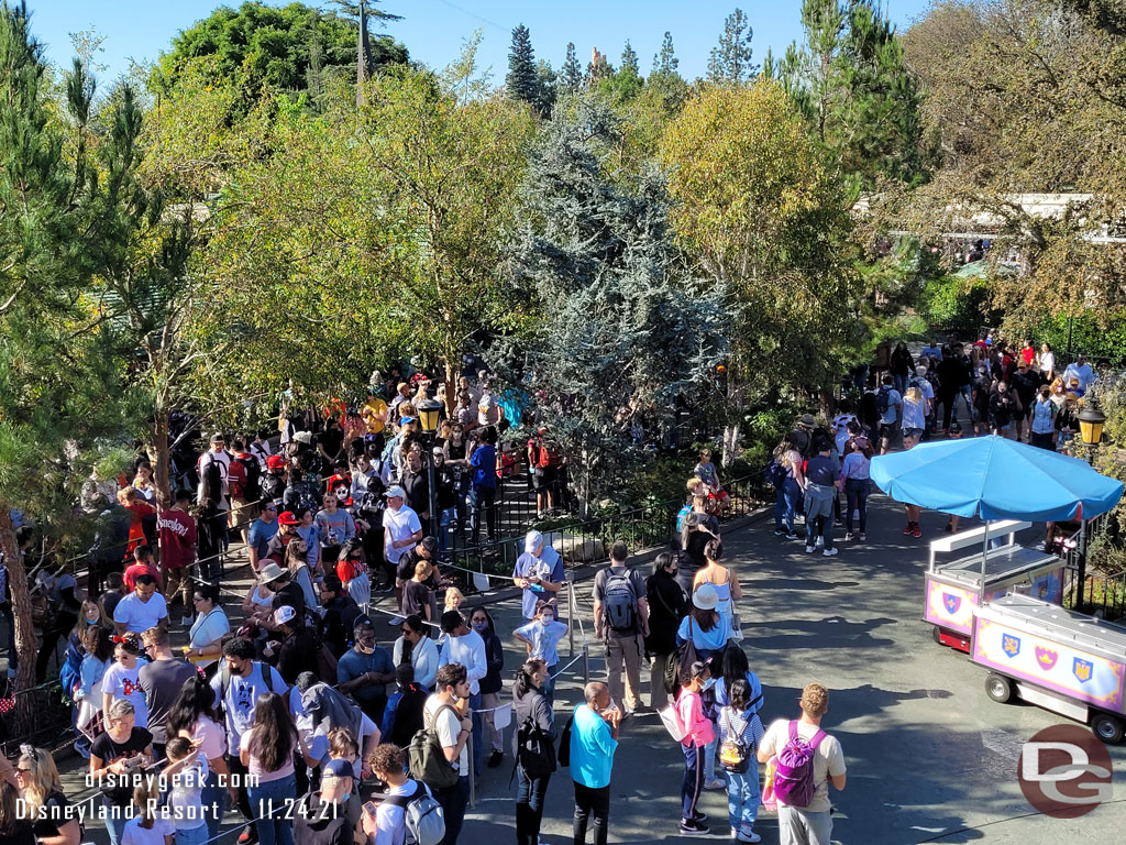 The Matterhorn queue.