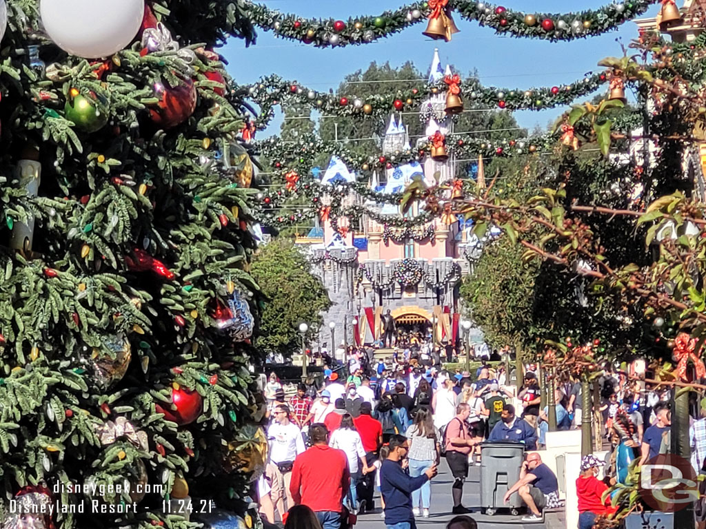 Main Street USA at 12:35pm