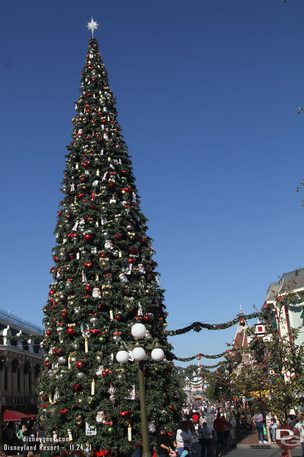 Town Square Christmas tree