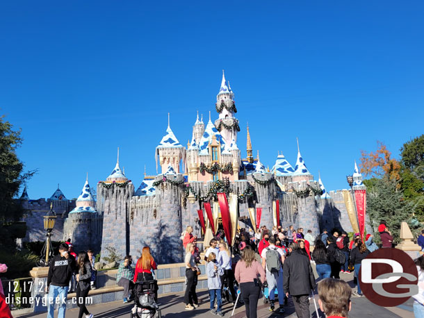 Passing through Sleeping Beauty Castle