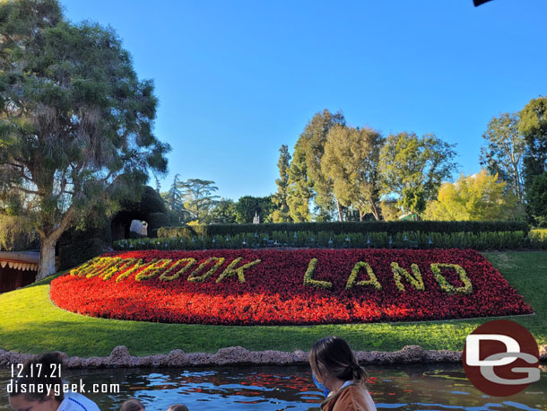 Next up Storybook Land Canal Boats.  We waited about 20 minutes.