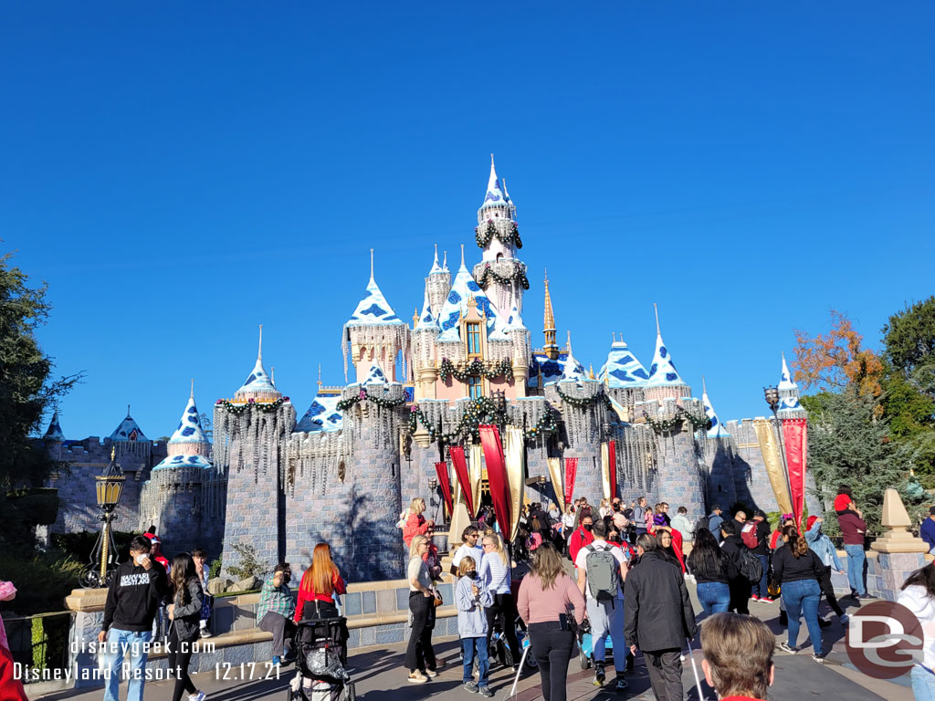 Passing through Sleeping Beauty Castle