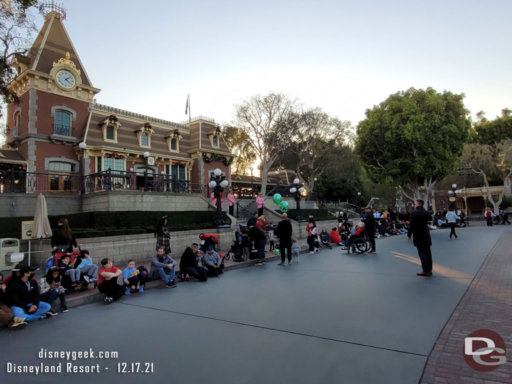 So if you wanted to watch the Dapper Dans you had to stand in their way.