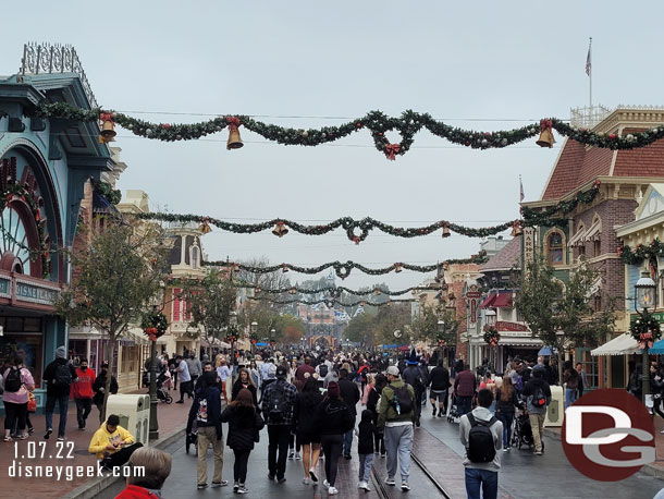 Main Street USA at 10:42am