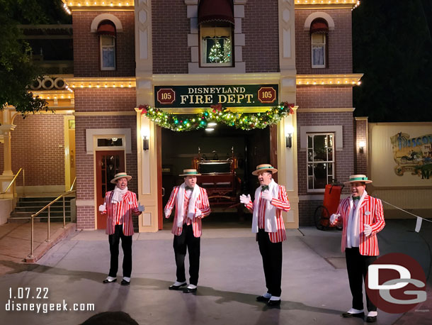 Dapper Dans performing.