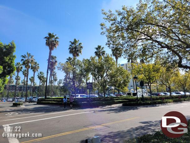 The Downtown Disney parking lot.  Assuming this is going to be blocked off soon when construction gets underway for the new area just to the left of this shot.