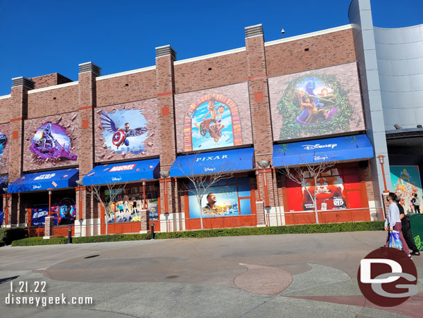 The former ESPN Zone is still just a DisneyPlus billboard.