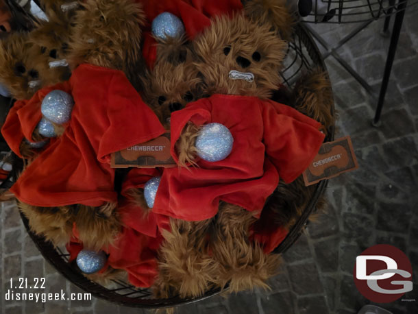 Star Wars Life Day Chewie plush