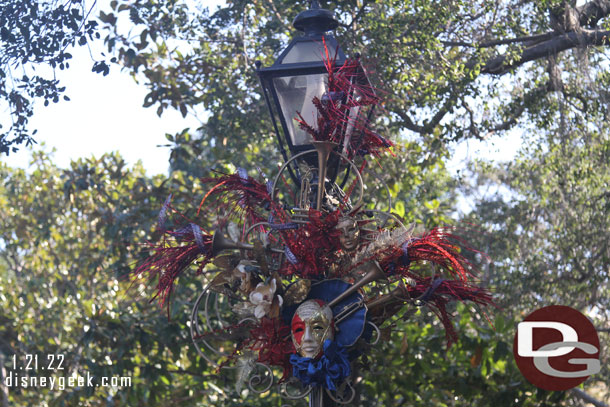 New Orleans Square is ready for Mardi Gras