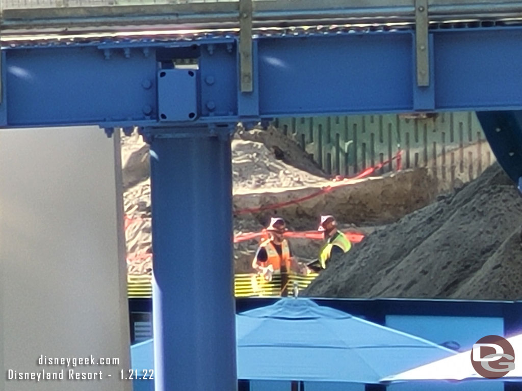 Spotted a couple Imagineers on the job site.