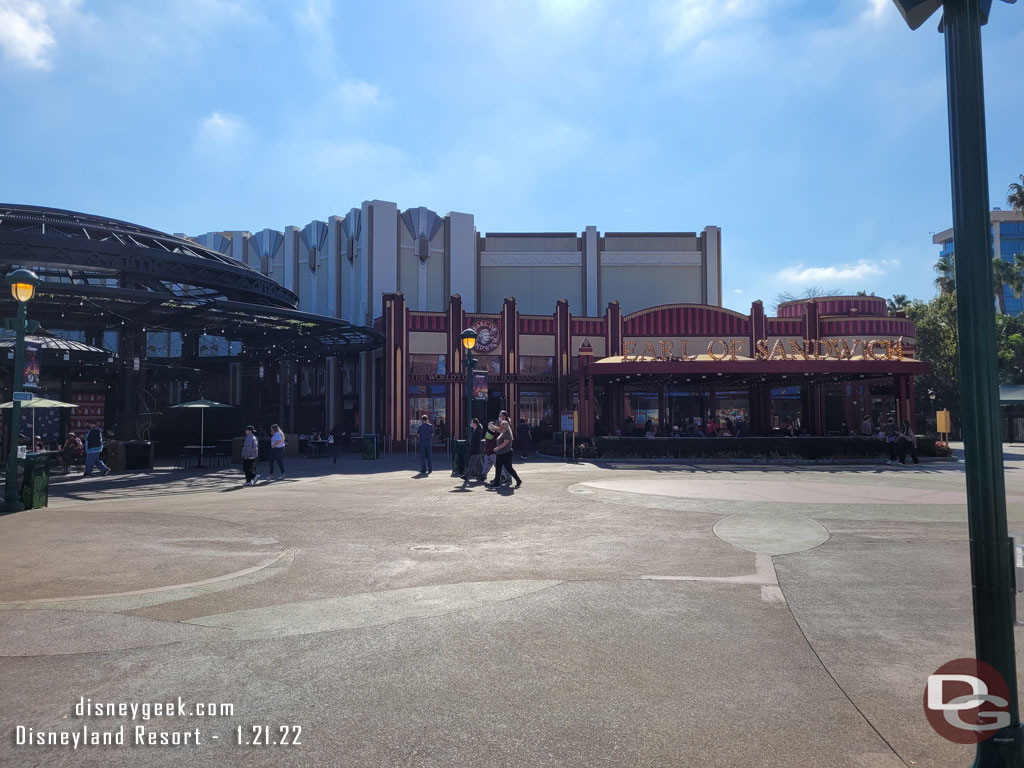 Earl of Sandwich is scheduled to close next week (the 27th)