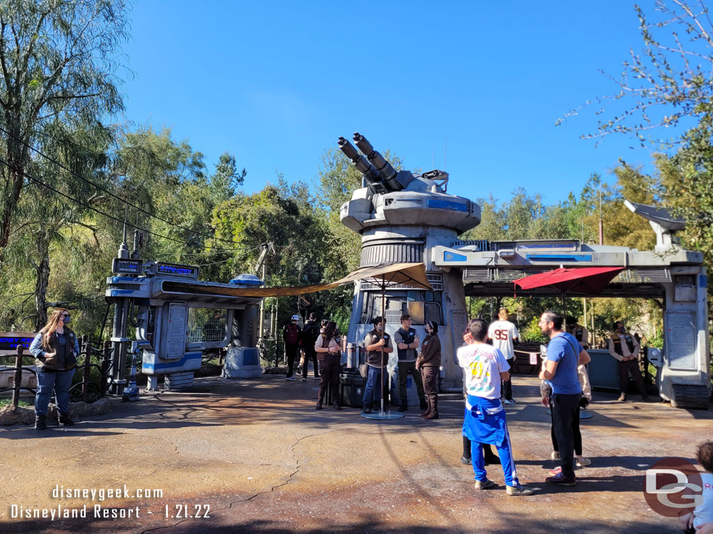 70 minute standby wait posted for Rise of the Resistance as I walked by.